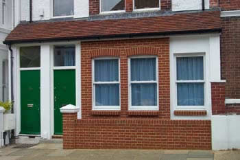 Old shop converted into ground floor studio